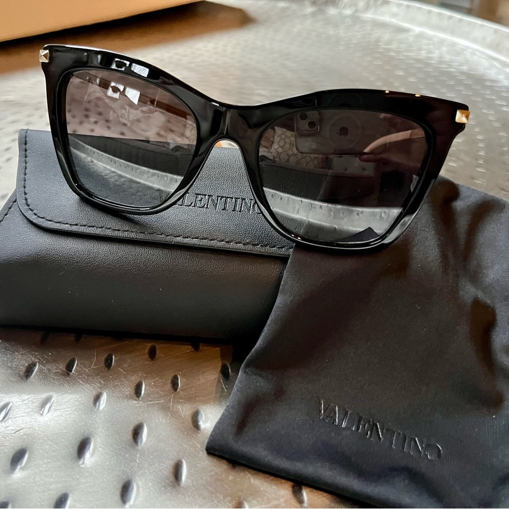 Valentino 54 mm rock stud sunglasses